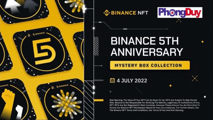 Binance 5th anniversary Celebration