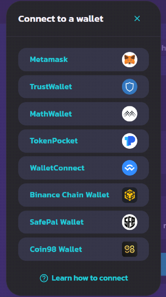 pancakeswap Wallet Connect